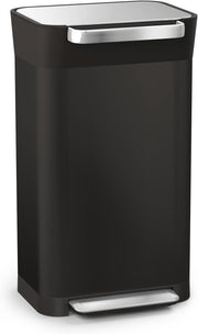🗑30L Manual Compaction Trash Bin｜More Capacity, Less Hassle