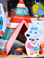 ✨Creative Pop-Up Playbook-Expandable Fairy-Tale House🏠