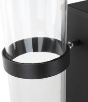 Glass Flame Tube Patio Fire Column