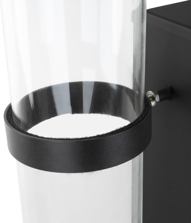 Glass Flame Tube Patio Fire Column