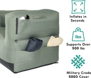 Inflatable Loveseat Sofa — Portable, Durable, and Perfect for Indoor & Outdoor Comfort