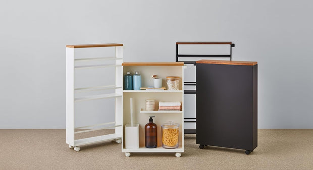 Multi-Tier Rolling Storage Rack