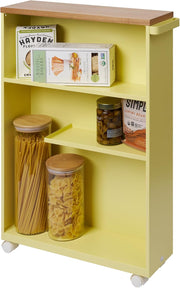 Multi-Tier Rolling Storage Rack