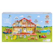 Ultimate 4-in-1 Mega Playset — House, Pool, Park & Family Car Combo