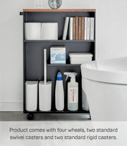 Multi-Tier Rolling Storage Rack