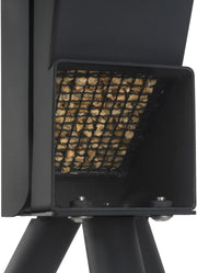 Glass Flame Tube Patio Fire Column