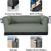 Inflatable Loveseat Sofa — Portable, Durable, and Perfect for Indoor & Outdoor Comfort