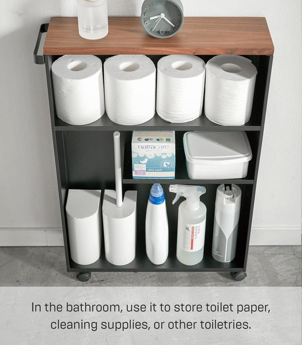 Multi-Tier Rolling Storage Rack