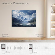 Acoustical Wall Panels, 6-Piece 23.62 X 23.62 Inches Art Acoustic Panels, Decorative Acoustic Panels, Acoustic Wall Panels, Sound Absorbing Wall Art, Arcadian Vortex