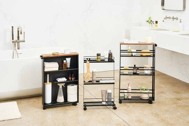 Multi-Tier Rolling Storage Rack