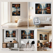Acoustical Wall Panels, 6-Piece 23.62 X 23.62 Inches Art Acoustic Panels, Decorative Acoustic Panels, Acoustic Wall Panels, Sound Absorbing Wall Art, Arcadian Vortex