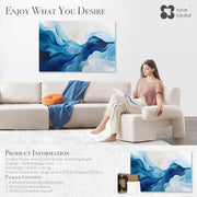 Acoustical Wall Panels, 6-Piece 23.62 X 23.62 Inches Art Acoustic Panels, Decorative Acoustic Panels, Acoustic Wall Panels, Sound Absorbing Wall Art, Arcadian Vortex