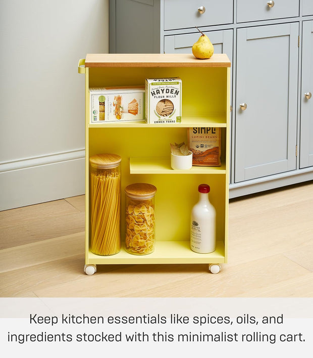 Multi-Tier Rolling Storage Rack