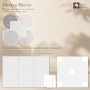 Acoustical Wall Panels, 6-Piece 23.62 X 23.62 Inches Art Acoustic Panels, Decorative Acoustic Panels, Acoustic Wall Panels, Sound Absorbing Wall Art, Arcadian Vortex