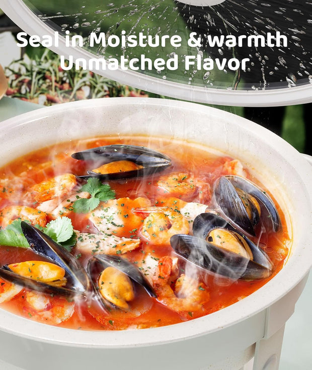 Innovative Buffet Warmer, Quick Assembly & Easy Storage