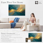Acoustical Wall Panels, 6-Piece 23.62 X 23.62 Inches Art Acoustic Panels, Decorative Acoustic Panels, Acoustic Wall Panels, Sound Absorbing Wall Art, Arcadian Vortex