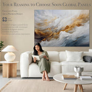 Acoustical Wall Panels, 6-Piece 23.62 X 23.62 Inches Art Acoustic Panels, Decorative Acoustic Panels, Acoustic Wall Panels, Sound Absorbing Wall Art, Arcadian Vortex