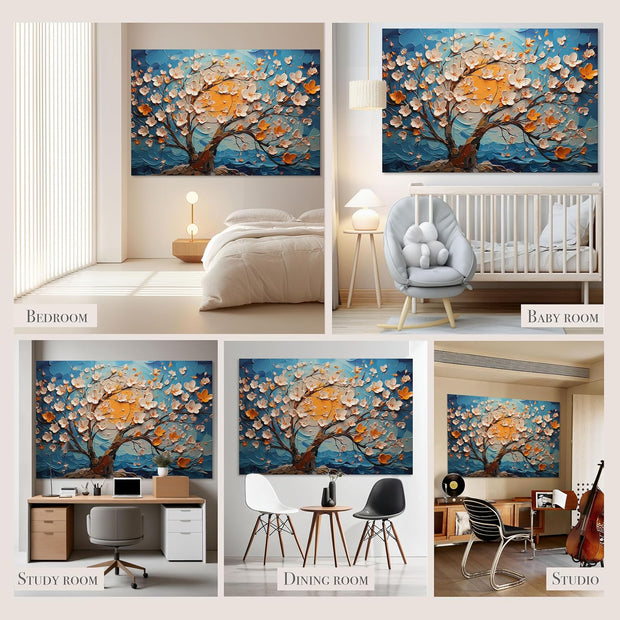 Acoustical Wall Panels, 6-Piece 23.62 X 23.62 Inches Art Acoustic Panels, Decorative Acoustic Panels, Acoustic Wall Panels, Sound Absorbing Wall Art, Arcadian Vortex