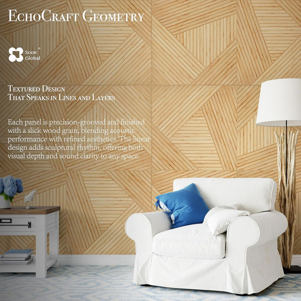 Acoustical Wall Panels, 6-Piece 23.62 X 23.62 Inches Art Acoustic Panels, Decorative Acoustic Panels, Acoustic Wall Panels, Sound Absorbing Wall Art, Arcadian Vortex