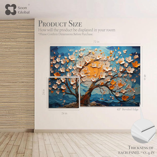 Acoustical Wall Panels, 6-Piece 23.62 X 23.62 Inches Art Acoustic Panels, Decorative Acoustic Panels, Acoustic Wall Panels, Sound Absorbing Wall Art, Arcadian Vortex