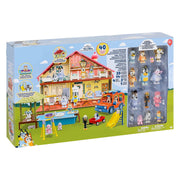 Ultimate 4-in-1 Mega Playset — House, Pool, Park & Family Car Combo