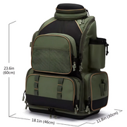 All-Purpose Fishing Bag - Spacious + Rain Cover