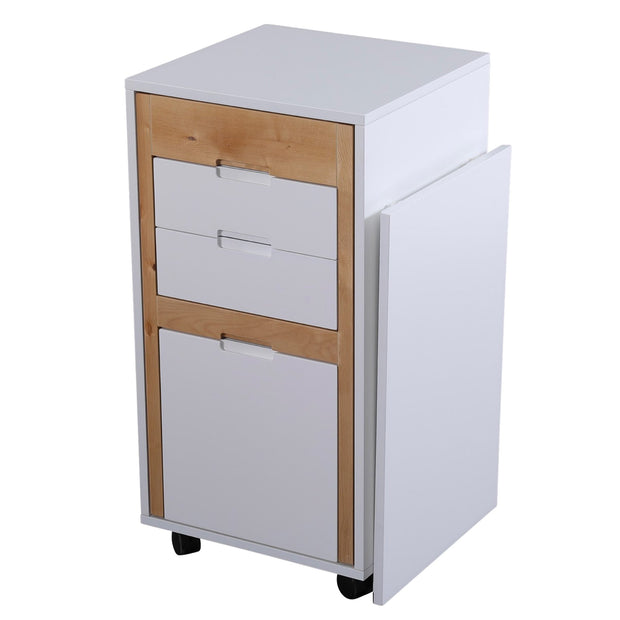 Folding Work Desk - All-in-One Storage