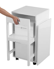 Folding Work Desk - All-in-One Storage