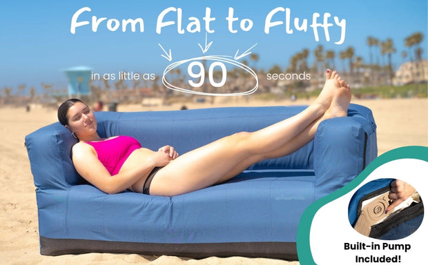 Inflatable Loveseat Sofa — Portable, Durable, and Perfect for Indoor & Outdoor Comfort