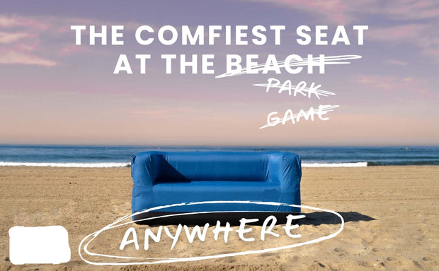 Inflatable Loveseat Sofa — Portable, Durable, and Perfect for Indoor & Outdoor Comfort
