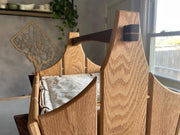 Multifunctional Solid Wood Picnic Basket