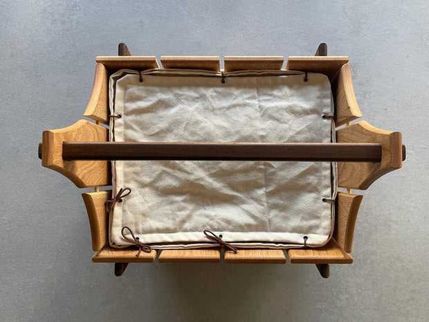 Multifunctional Solid Wood Picnic Basket