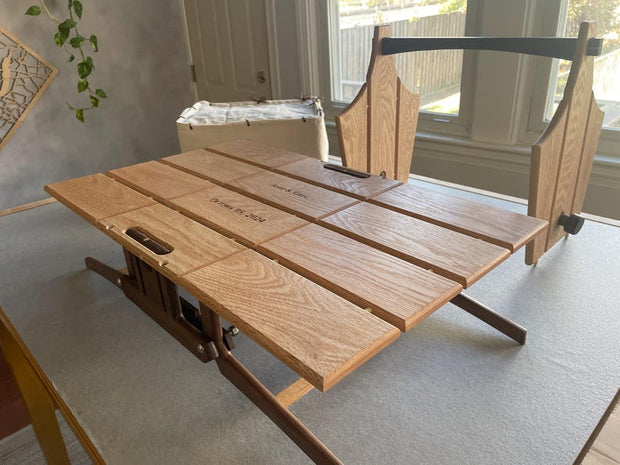 Multifunctional Solid Wood Picnic Basket