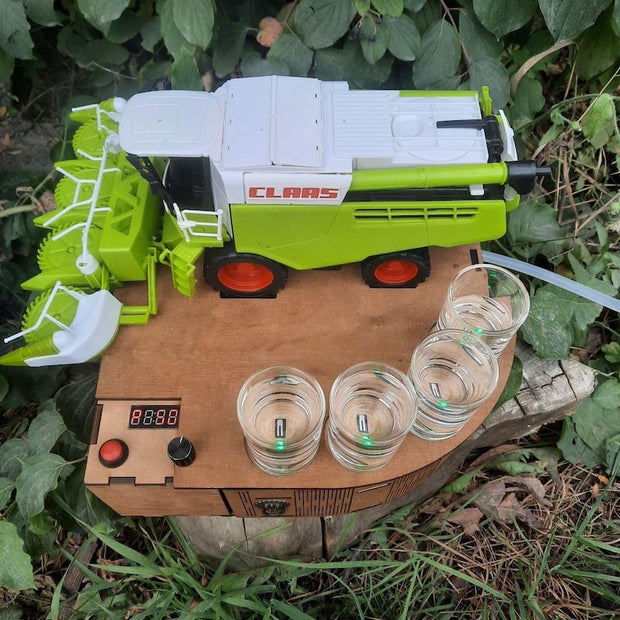 🥃🔥One-Press Six Shots | Tractor Alcohol Dispenser🚜